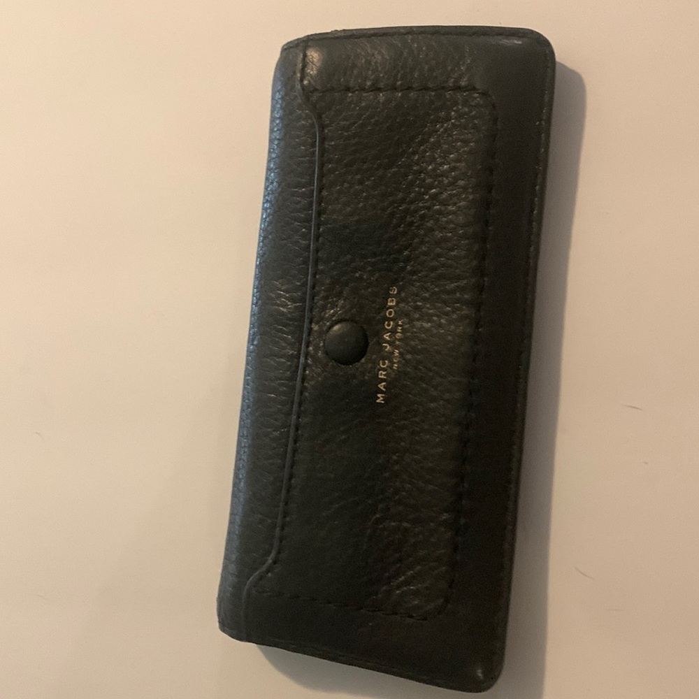 Marc Jacobs Black Leather Wallet